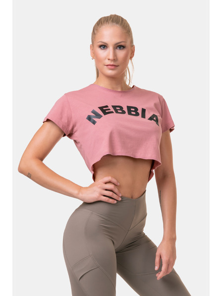 Nebbia Volný Fit & Sporty crop top 583