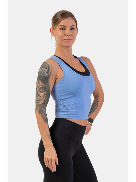 Nebbia Sportovní slim-fit crop tílko 422 Nebbia
