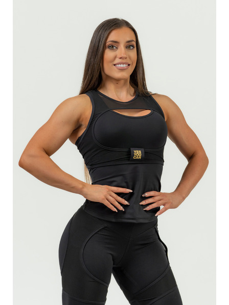Nebbia NEBBIA Dámské kompresní tílko INTENSE Ultra 835 Gold Nebbia