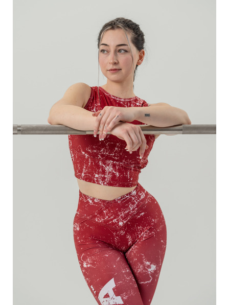 Nebbia Crop top tílko ROUGH GIRL 617