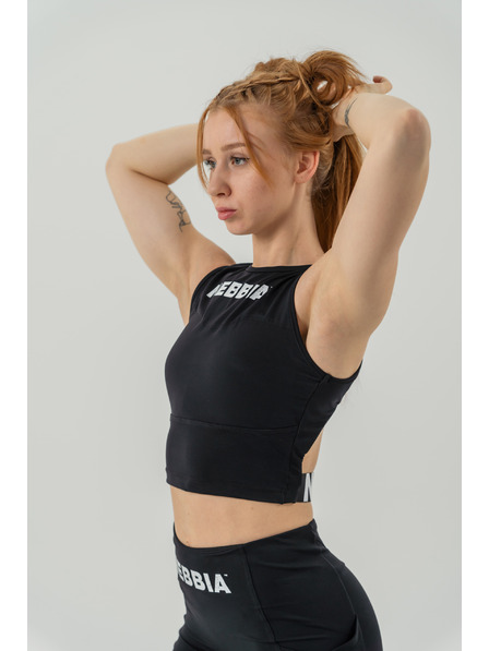 Nebbia Crop top tílko GYM THERAPY 618