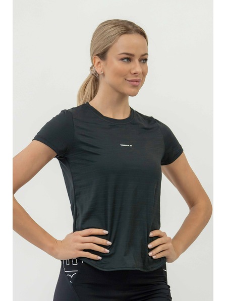 Nebbia FIT Activewear tričko “Airy” s reflexním logem 438 Nebbia