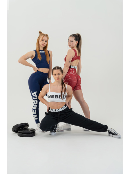 Nebbia Crop top tílko GYM THERAPY 618