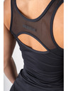 Nebbia Fitness tílko MESH 444 S,black