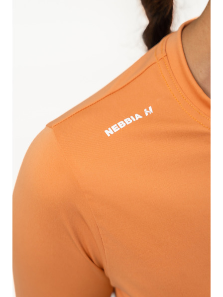 Nebbia Crop top s dlouhým rukávem ELEVATED 468