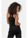 Nebbia Sportovní slim-fit crop tílko 422 Black