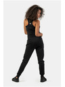 Nebbia Sportovní slim-fit crop tílko 422 Black