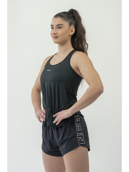 Nebbia FIT Activewear tílko “Airy” s reflexním logem 439 Nebbia