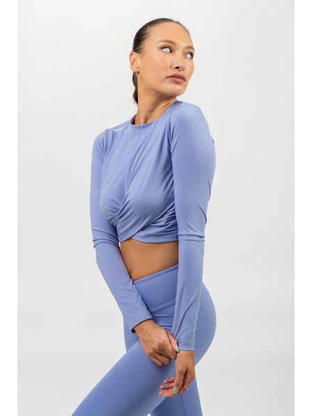 Nebbia Crop top s dlouhým rukávem ELEVATED 468