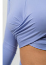 Nebbia Crop top s dlouhým rukávem ELEVATED 468