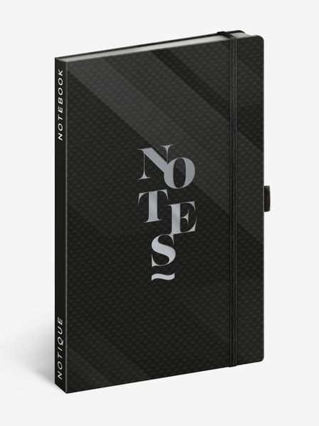 NOTIQUE NOTIQUE Notes Elegantní, linkovaný, 13 x 21 cm