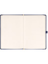 NOTIQUE NOTIQUE Notes Balacron, tmavě modrý, tečkovaný, 15 x 21 cm
