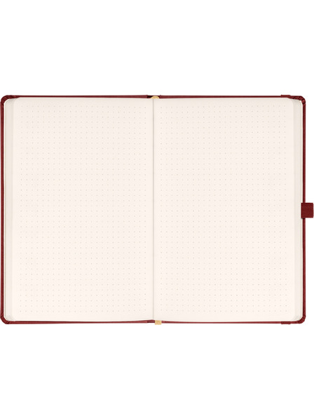 NOTIQUE NOTIQUE Notes Aprint Neo, vínový, tečkovaný, 15 x 21 cm