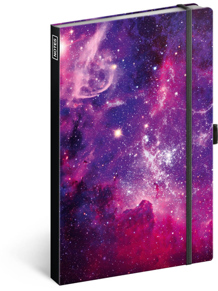 NOTIQUE NOTIQUE Notes Galaxie, linkovaný, 13 x 21 cm BAAGL