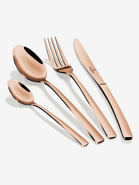 Berlingerhaus Sada příborů 16 ks nerez mirror Rosegold Metallic Line BERLINGERHAUS