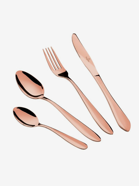 Berlingerhaus Sada příborů 24 ks nerez satin Rosegold Metallic Line BERLINGERHAUS