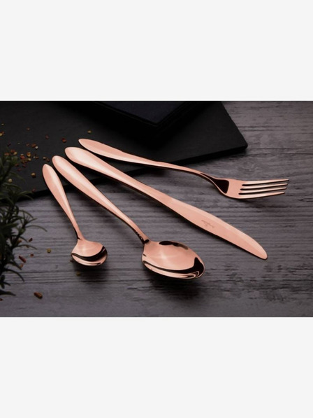 Berlingerhaus Sada příborů 24 ks nerez satin Rosegold Metallic Line BERLINGERHAUS
