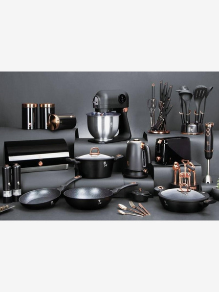 Berlingerhaus Kořenky ve stojanu sada 5 ks Black Rose Collection BERLINGERHAUS