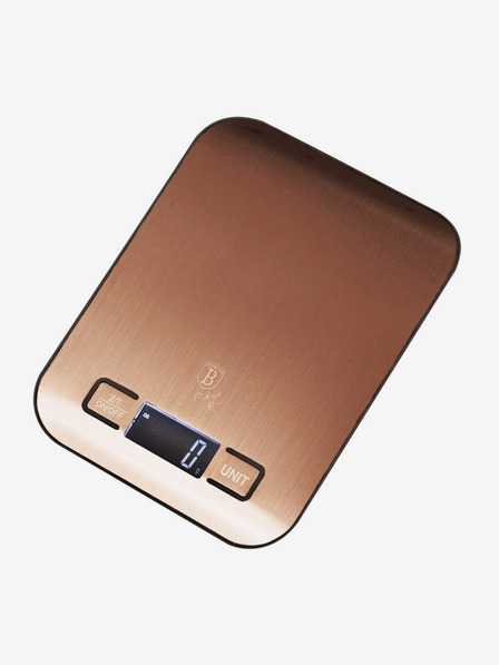 Berlingerhaus Váha kuchyňská digitální 5 kg Rosegold Metallic Line BERLINGERHAUS