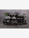 Berlingerhaus Kastrol s mramorovým povrchem 20 cm Shiny Black Collection 2 poklice BERLINGERHAUS