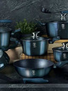Berlingerhaus Sada nádobí s mramorovým povrchem 13 ks Aquamarine Metallic Line BERLINGERHAUS