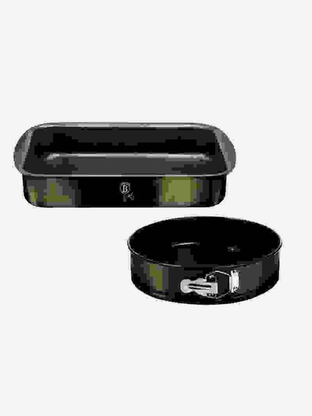 Berlingerhaus Forma na pečení sada titanovým nepřilnavým povrchem 2 ks Shiny Black Edition BERLINGERHAUS