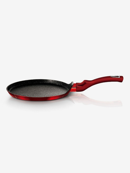Berlingerhaus Pánev na palačinky s mramorovým povrchem BERLINGERHAUS Burgundy Metallic Line (25 cm)