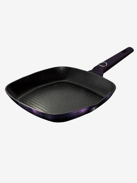 Berlingerhaus Pánev grilovací s titanovým povrchem 28 cm Purple Eclipse Collection BERLINGERHAUS
