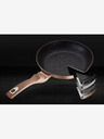 Berlingerhaus Wok pánev s mramorovým povrchem BERLINGERHAUS Rosegold Metallic Line (28 cm)