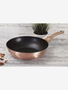 Berlingerhaus Wok pánev s mramorovým povrchem BERLINGERHAUS Rosegold Metallic Line (28 cm)