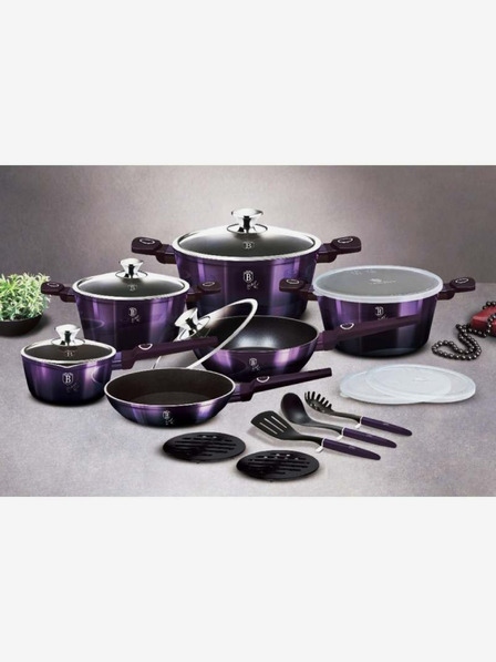 Berlingerhaus Pánev na palačinky s titanovým povrchem 25 cm Purple Eclipse Collection BERLINGERHAUS