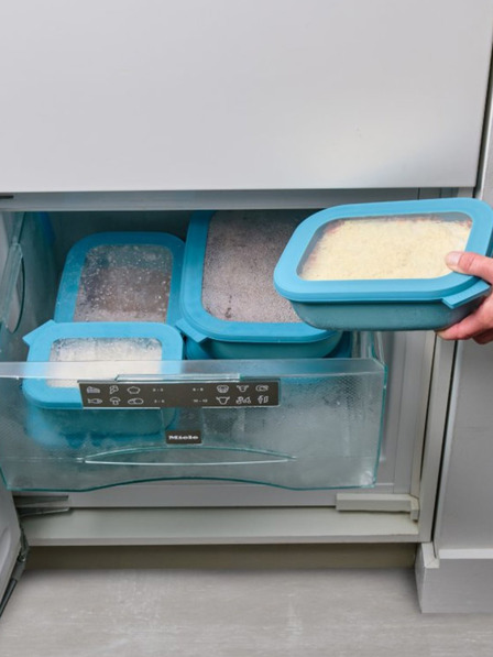 Mepal Sada tří misek v šedé barvě  Mepal Cirqula ( 500 +1000 +2000 ml )