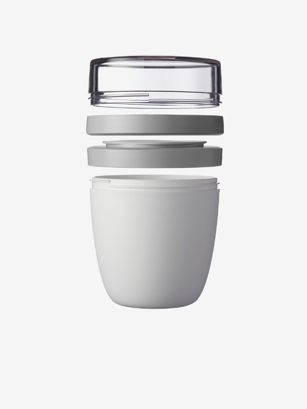 Mepal Růžový jídelní box Mepal Ellipse Mini 300 + 120 ml