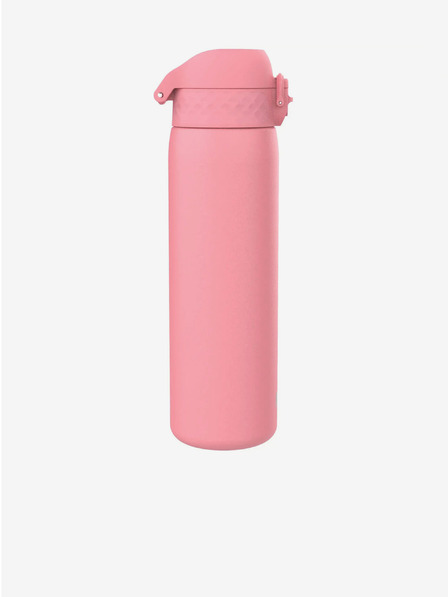 ION8 Růžová nerezová termolahev Ion8 Leak Proof (500 ml)
