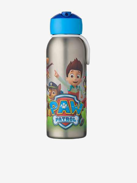 Mepal Modro-stříbrná nerezová termo lahev pro děti Mepal Termo Campus Paw Patrol (350 ml)