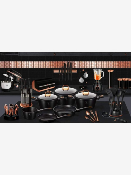 Berlingerhaus Sada tří dóz na potraviny BERLINGERHAUS Black Rose Collection