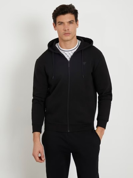 Guess Jeans Pánská černá mikina K9V31 Guess Jeans