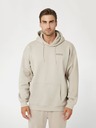 Guess Jeans Pánská šedá mikina Guess Hooded Sweatshirt