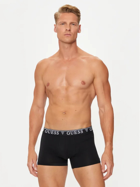 Guess Jeans Pánské černé boxerky kcd31 Guess jeans