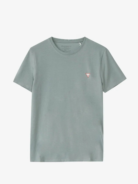 Guess Jeans Pánské zelené slim fit triko G9L8 Guess jeans