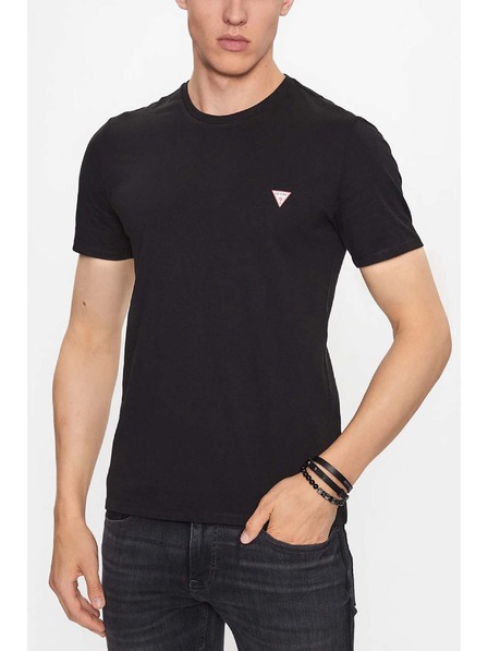 Guess Jeans Pánské černé slim fit triko Core jblk Guess jeans
