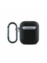 Oracle Red Bull Racing Red Bull PU Karbonové Pouzdro pro AirPods 1/2 Black