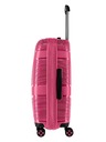 IMPACKT Cestovní kufr IMPACKT IP1 M Flora pink