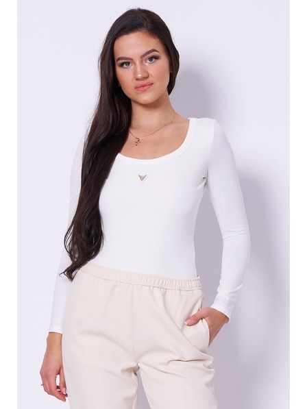 Guess Jeans Dámské bílé body tričko 1314 Guess jeans
