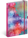 NOTIQUE NOTIQUE Notes Mandala, linkovaný, 13 x 21 cm