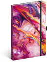 NOTIQUE NOTIQUE Notes Marble, linkovaný, 13 x 21 cm BAAGL