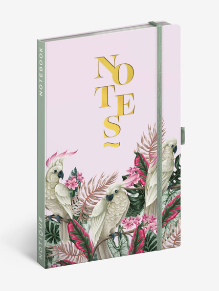 NOTIQUE NOTIQUE Notes Kakadu, linkovaný, 13 x 21 cm
