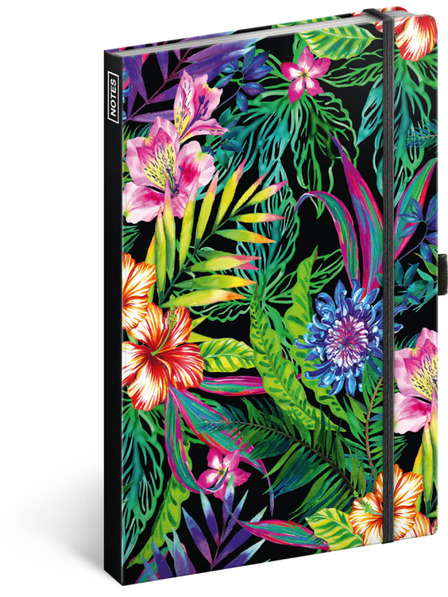 NOTIQUE NOTIQUE Notes Tropical, linkovaný, 13 x 21 cm