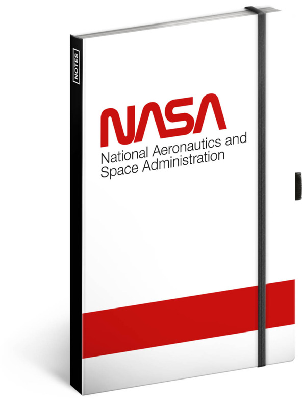 NOTIQUE NOTIQUE Notes NASA Worm, linkovaný, 13 x 21 cm