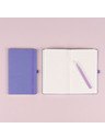 NOTIQUE NOTIQUE Notes Lila, linkovaný, 13 x 21 cm
